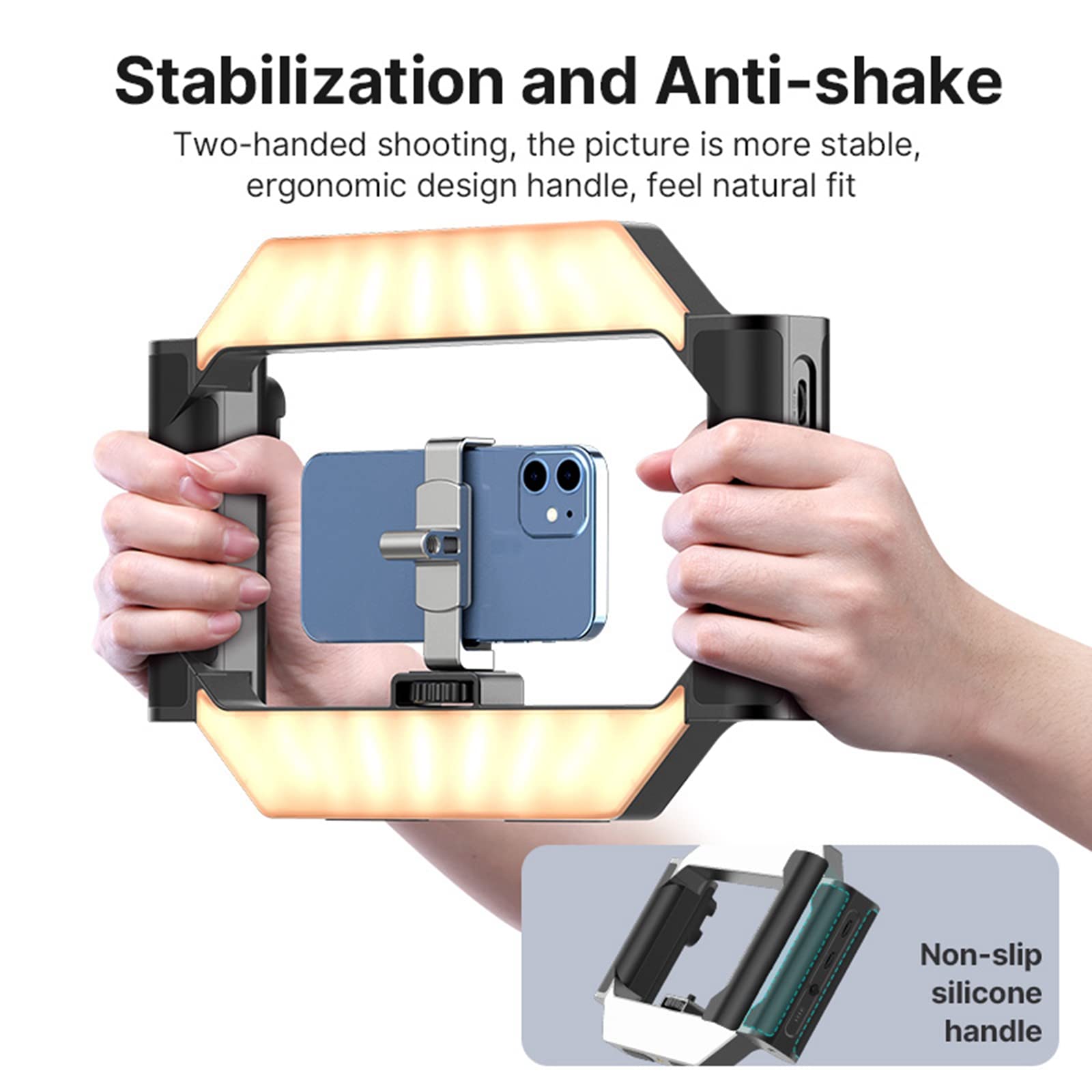 Amazon.com : ULANZI Smartphone Video Rig w Light and Remote
